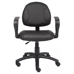 Posture Chair with Loop Arms Black - Boss Office Products