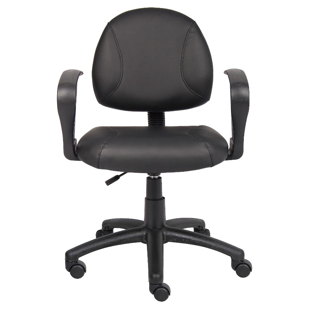 Photos - Computer Chair BOSS Posture Chair with Loop Arms Black -  Office Products 