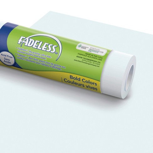 2 Rolls White Arts and Crafts Paper Rolls Fadeless Bulletin Board Paper
