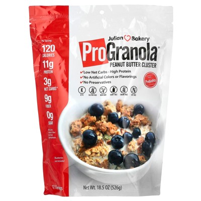 Julian Bakery Pro Granola, Peanut Butter Cluster, 18.5 oz (526 g)
