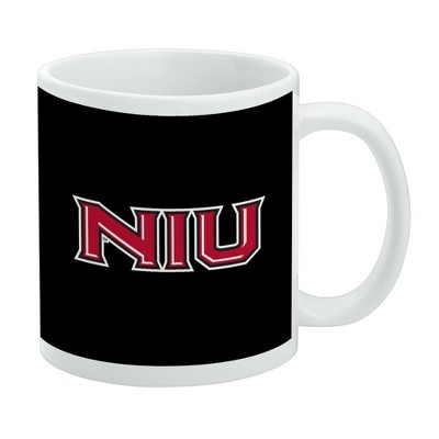 Northern Illinois University Secondary Logo Ceramic Coffee Mug Novelty Gift Mugs for Coffee Tea and Hot Drinks 11oz White
