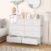 Jojoka Modern TV Stand with Built-in Charging Station - 2 of 4