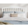 AFI Furnishings Richmond Full Headboard with Turbo Charger in White - 3 of 4