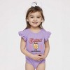 The Juniper Shop Cutest Chick Around Baby Flutter Sleeve Bodysuit - 2 of 2