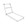 Corinthian Outdoor Chaise Lounge Cushion - Pillow Perfect - 3 of 3