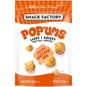 Snack Factory Popums - Golden Mustard BBQ - 9oz - 1 of 4