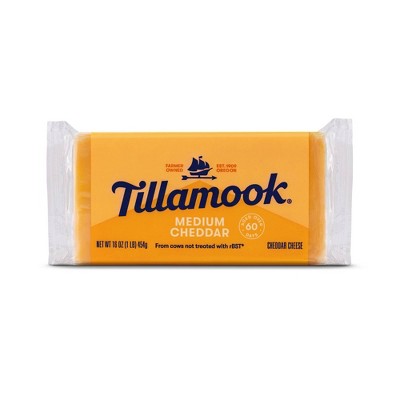 Tillamook Medium Cheddar Cheese Loaf - 16oz