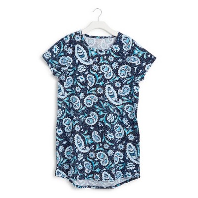 Vera Bradley Women's Outlet Cotton Blend Short-Sleeved Night Dress