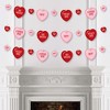 Big Dot of Happiness Conversation Hearts - Valentine's Day Party DIY Decorations - Clothespin Garland Banner - 44 Pieces - 3 of 4