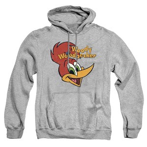 Woody Woodpecker Retro Logo Adult Pull-Over Hoodie - 1 of 4