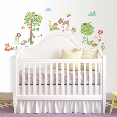 RoomMates Woodland Creatures Peel and Stick Wall Decal
