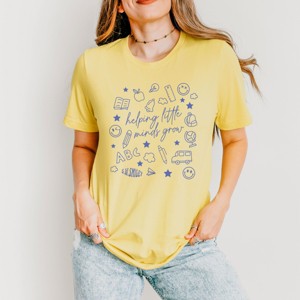 Simply Sage Market S.W.Smiley Helping Little Minds Grow Short Sleeve Tee - 1 of 4