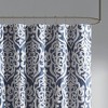 PAGED Luxury Textured Jacquard Shower Curtain,Shower Curtains with 12 Button Holes for Bathroom,Machine Washable - 3 of 4