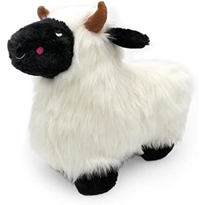 ZippyPaws Wooliez Dog Plush Toy - Interactive Pet Toys, Indestructible Plush Dog Toys, Fun Dog Toys, Lettie The Lamb