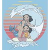 Boy's Lilo & Stitch Big Wave Surfing Family T-Shirt - 2 of 4