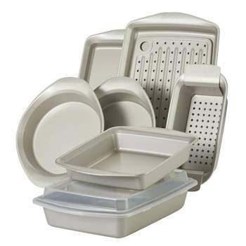 Rachael Ray 56524 Oven Lovin' Nonstick Bakeware 3-Piece Baking and Cookie  Pan Set 