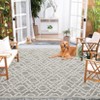 Indoor Outdoor Farmhouse Area Rugs for Backyard Deck Patio, Plush Thick Low Pile Throw Carpet for Bedroom Living Room Dining Room - 2 of 4