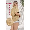 LA LEELA Women's Button Down Blouses Floral Summer Party Blouse Shirt Hawaiian Blouses Short Sleeve Vacation Casual Dress Tee Shirts - 2 of 4