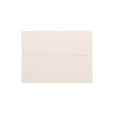 JAM Paper A6 Strathmore Invitation Envelopes 4.75 x 6.5 Natural White Wove 30243I