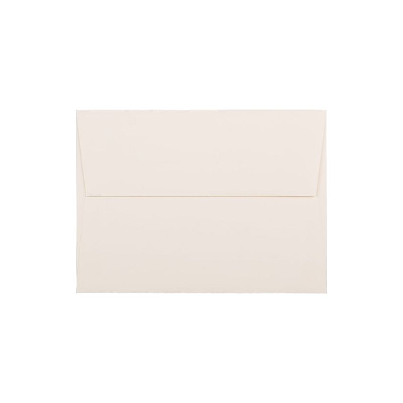 JAM Paper A6 Strathmore Invitation Envelopes 4.75 x 6.5 Natural White Wove 30243I, 1 of 3