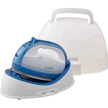 Panasonic Cordless Iron, Portable 360-Degree Freestyle Dry/Steam Iron with Precision Tips and Stainless Steel Soleplate