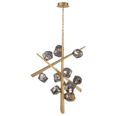 Eurofase Lighting Thorah 10 - Light Chandelier in  Gold