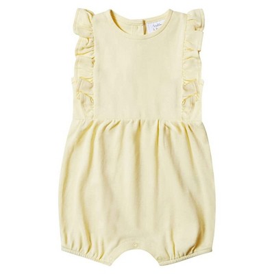 Stellou & Friends 100% Cotton Ruffle Romper For Baby & Toddler Girls ...