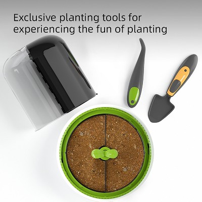 Mendel Two-Level Green and White Plant Growth Station