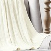 Lush Décor Cable Soft Knitted with Border Throw Baby Blanke - 2 of 4