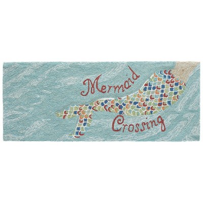 mermaid crossing water
