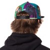 Minecraft Creeper Adjustable Snapback Hat Character Game Scenes Adult Baseball Cap OSFM Multicolored - 4 of 4