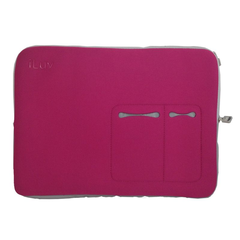 iLuv 17in Macbook Pro Sleeve - Pink, 1 of 4