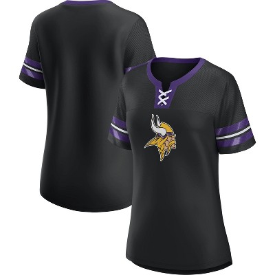 Women's Minnesota Vikings Concepts Sport Black Marathon Long