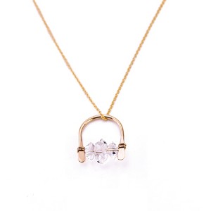Herkimer Arch Necklace by Lotus Stone Jewelry - 1 of 4