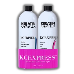 Keratin Complex KCEXPRESS Blow Out Smoothing System Kit (32 oz) - Enhances Color Vibrancy, Frizz Control & Healthy Hair - 1 of 2
