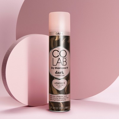 COLAB Dark Corrector Dry Shampoo - Bergamot and Rose Scented - 6.1oz