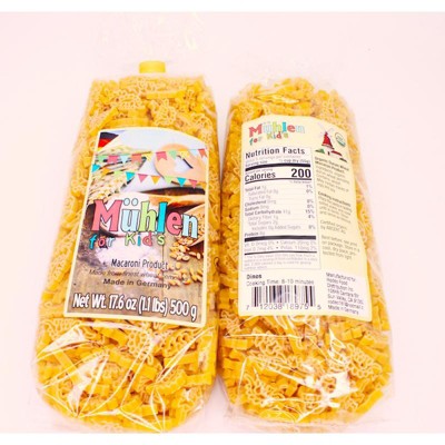 Muhlen Dinos Pasta For Kids Organic 500g - Healthy Whole Grain Pasta Shapes For Children - Fun And Delicious Pasta For Kids -