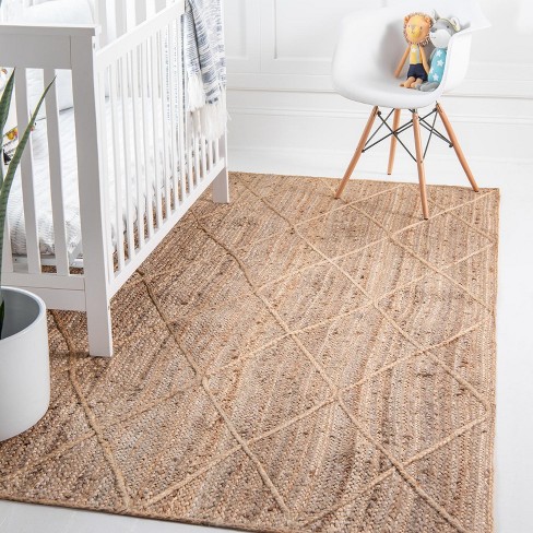 Modern Loom White Braided Rug from the Braided Rugs collection at Modern  Area Rugs