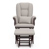 Storkcraft Tuscany Glider Nursery Rocking Chair and Ottoman - 3 of 4