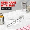 Chef Craft 3-in-1 Durable Metal Can Opener, Cork Screw and Bottle Opener - 2 of 4