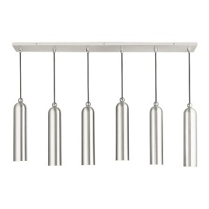 Livex Lighting Ardmore 6 - Light Island Pendant Light in  Brushed Nickel - 1 of 1