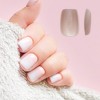 Unique Bargains Women's Full Coverage Fake Nails XS Purple 1 Set - 4 of 4