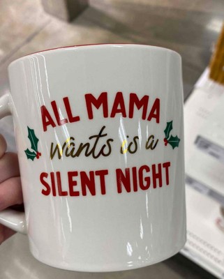 Mugs - Mom Needs A Silent Night Holiday Red Tumbler-40oz – Point Loma Tea