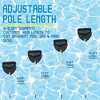 Probe Hues Pool Skimmer Net Adjustable Aluminum Pole Fine Mesh for All Pools - 3 of 3