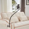 54'' Velvet Foldable Adjustable Back Sofa Bed with USB Port, Swivel Phone Stand, and Ashtray - 4 of 4