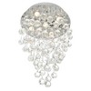 CWI Lighting Rain Drop 5 Light Flush Mount With Chrome Finish - 2 of 4