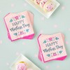 Blue Panda 150 Pack Floral Happy Mother’s Day Pink Disposable Fancy Paper Napkins, Party Supplies, 6.5 x 6.5 In - 2 of 4