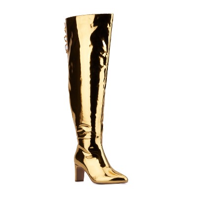 Fashion To Figure Women's Hayya Thigh High Boot - Wide Width