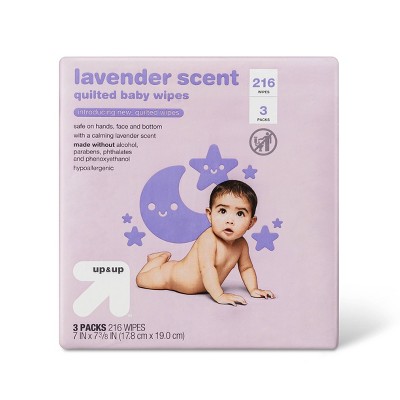 lavender scented baby wipes