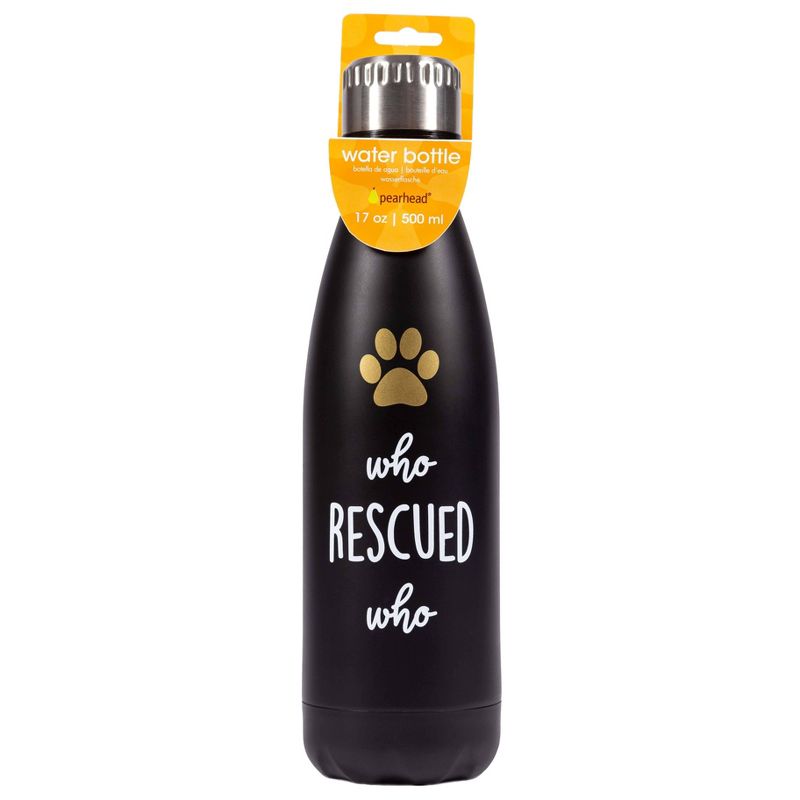 Pearhead Water Bottle - Who Rescued Who - 17 fl oz, 1 of 6
